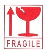FRAGILE Naljepnica / Lomljivo (45 listova)