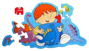 Jumbo Podne Puzzle - Harry i Dinosauri (2 kom.)