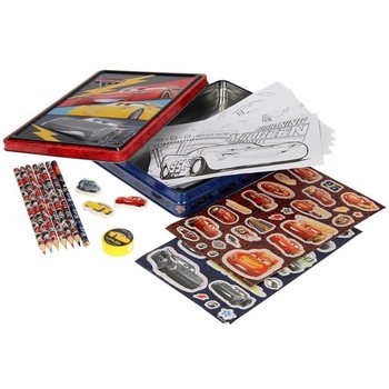 DISNEY CARS 3D Set za Kreativno Izražavanje u Limenoj Kutiji (12 kom.)