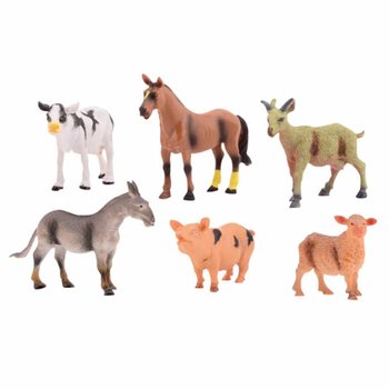 ANIMAL WORLD - SET IGRAČAKA S 6 FIGURICA ŽIVOTINJA S FARME (1 kom.)