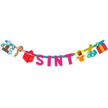 GIRLANDA SINTERKLAAS I PIET - DULJINA 1.5 M (12 kom.)