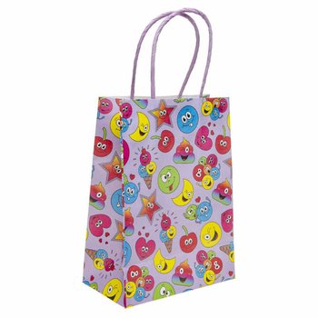 Papirnate Poklon Vrećice Smiley - 16x9x22 cm (12 komada)