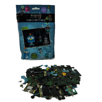 PUZZLE ROBOT, 50 dijelova (36 kom.)