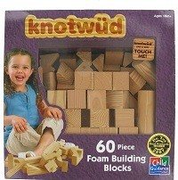 KNOTWUD 60 Pjenastih Građevinskih Blokova (4 kom.)