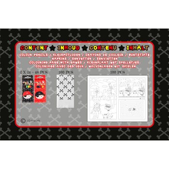 KOMPLETAN HORECA BOX GUSAR - 48x Setova bojica + 100x Bojanki + 100x Salveta (248 kom.)