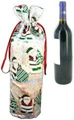Prekrasna Božićna Vrećica za Vino (12 kom)