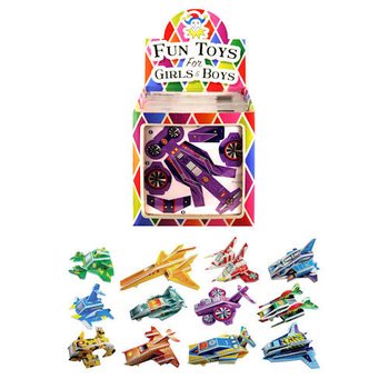 3D Svemirska Vozila Puzzle u Displayu (60 kom)