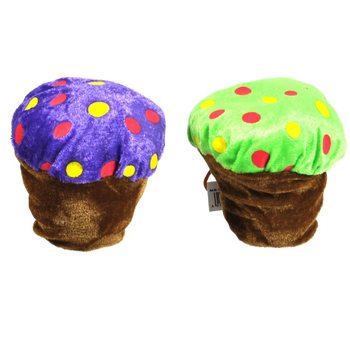 Šareni plišani cupcake 10 cm (24 kom)