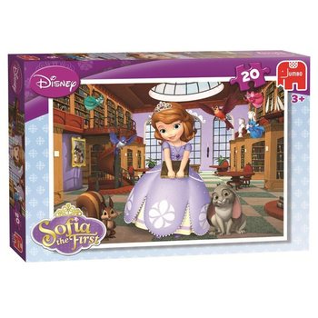 JUMBO DISNEY SLAGALICA SOFIA PRVA U KNJIŽNICI 20 DIJELOVA (5kom)