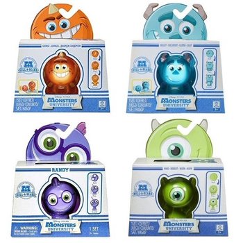 DISNEY PIXAR MONSTERS UNIVERSITY ROLL-A-SCARE FIGURICE (8 kom.)