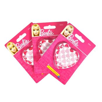 BARBIE BLOKIĆ U OBLIKU SRCA NA KARTICI (6 kom.)