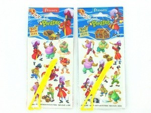 SLIČICE / NALJEPNICE ZA UTISKIVANJE DISNEY PETER PAN (24 kom.)