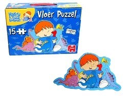 Jumbo Podne Puzzle - Harry i Dinosauri (2 kom.)