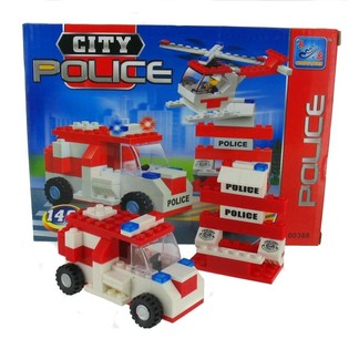 BRICKS POLICIJSKE KOCKE ZA SLAGANJE (2 kom.)
