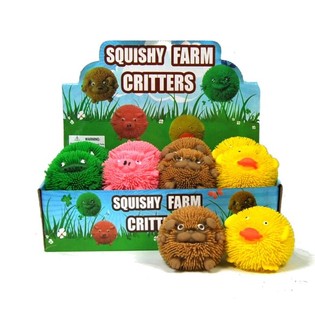 Squishy Farm Gritters sa Svjetlom (12 kom.)