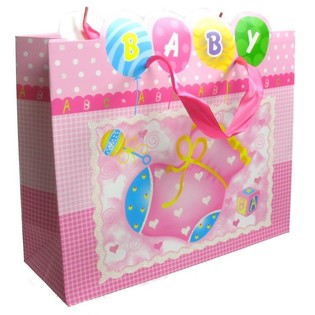 TORBA ZA ROĐENJE DJETETA - BABY ROZA (12 kom.)