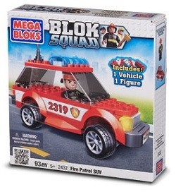 MEGABLOKS BLOK SQUAD VATROGASNI SUV - 2432 (2 kom.)