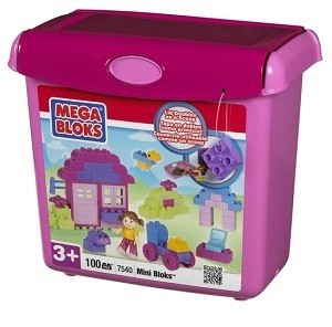 MEGABLOKS MINI BLOKS - 7540 Kocke za Slaganje (100 dijelova)