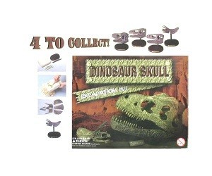 Set za Iskopavanje Lubanje Dinosaura (12 kom.)