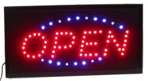 LED REKLAMNA PLOČA - OPEN 2 BOJE