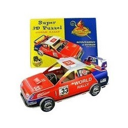 SUPER 3D PUZZLE "WORLD RALLY" (6 kom.)