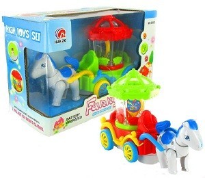 Kočija s Konjem Bump & Go Magic Wagon sa Svjetlom i Zvukom