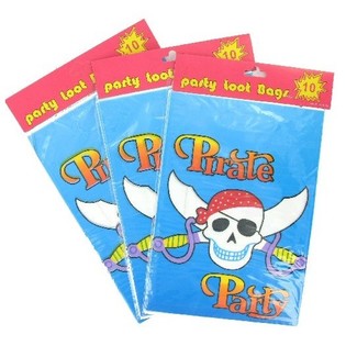 10 ROĐENDANSKIH VREĆICA - PIRATE PARTY (6 setova)