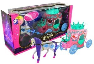 FANTASY KOČIJA SA SVJETLOM I GLAZBOM