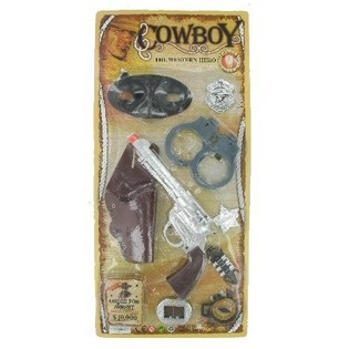 Veliki Cowboy Set na Kartici (6 kom.)
