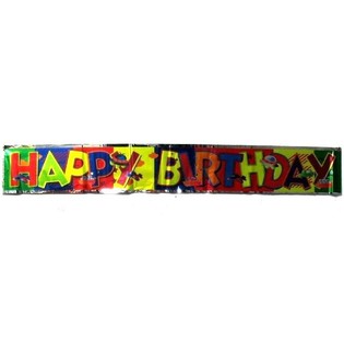 BANER HAPPY BIRTHDAY (15 kom)
