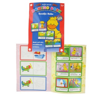 Moja prva knjiga domino - Patkica Babs (12 kom.)