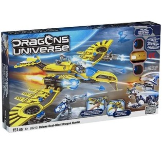 MEGA BLOKS LOVAC NA ZMAJEVE DLUXE DUAL-BLAST