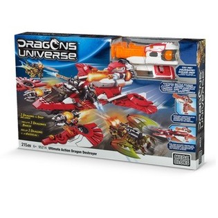 Mega Bloks Ultimate Action Dragon Destroyer Građevinski Set