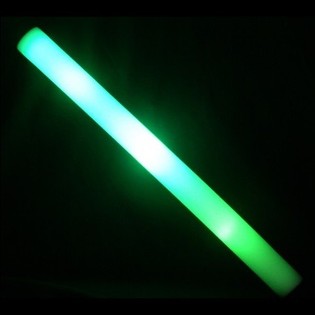 LED Svjetleći &Scaron;tap od Pjene - Zeleni - 45 cm (17 kom.)