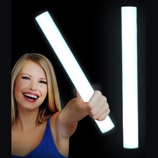 LED Svjetle i  tapi  od Pjene Jednobojni - Party  tapi  - BIJELI (24 kom.)