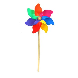 Čvrste drvene vjetrenjače 38 cm (12 kom.)