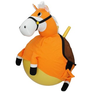 Lopta za Skakanje Konj Jolly Jumper - Narančasta (45 cm)