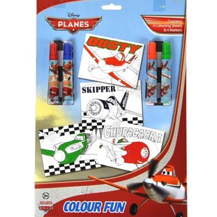 Disney Planes set za crtanje 8-dijelni (24 kom.)