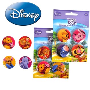 4-dijelni set bedževa Disney Winnie Pooh (24 kom.)