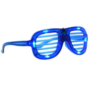 SHUTTER SHADES NAOČALE S OSVJETLJENJEM - PLAVE (12 kom.)