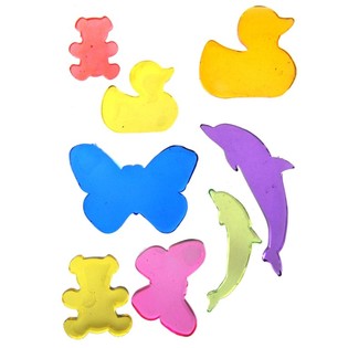 Dekorativne Gel Naljepnice Jelly Gems 22x12 cm (24 kom.)