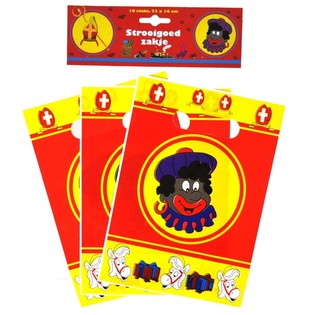 10 Vrećica za poklone Sinterklaas / Sveti Nikola 22 x 16 cm (6 kom.)