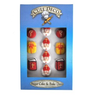 Jestive dekoracije za muffine Sinterklaas (12 kom.)
