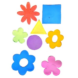 Dekorativne Gel Naljepnice Jelly Gems 25 x 16 cm (24 kom)