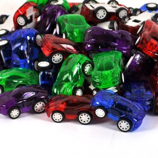 Mini automobil na povlačenje 5 cm (25 kom.)