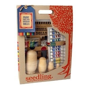Seedling Kreativni set - Oboji vlastite ruske babu&scaron;ke