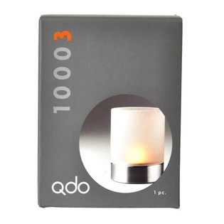 QDO - Držač za svijeće Hurricane Inox / Mat Staklo (1 kom.)