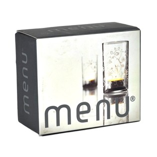MENU - Držač za čajne svijeće s matiranim uzorkom, set od 2 kom (1 set)