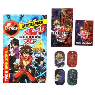 BAKUGAN - Početni set 8 tagova (100 kom.)