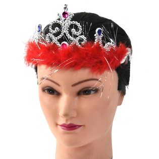 Srebrna Kruna za Princeze s Pli&scaron;em - Model 4 (12 kom.)